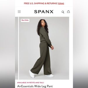 Spanx Air Essentials Wide leg set